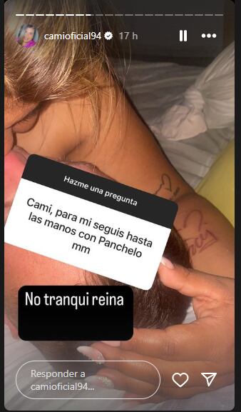 La picante foto que compartió Camila de Cuestión de Peso 2024 con otro compañero