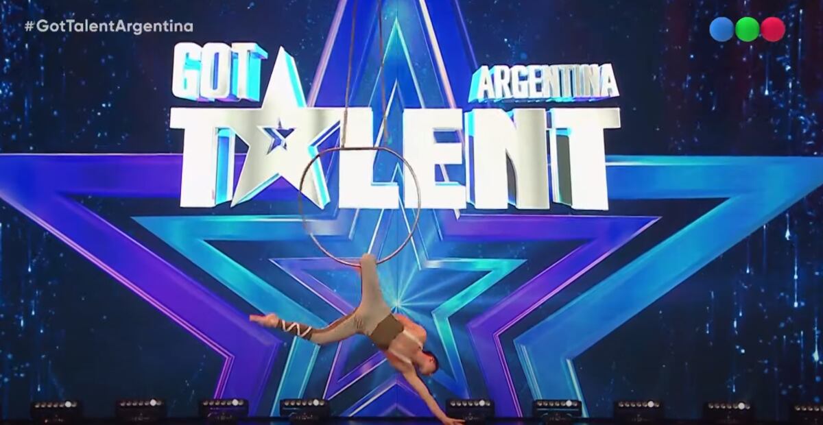 Se presentó como “el bicho artista” de Mendoza y emocionó a todos en Got Talent Argentina con su show de acrobacia