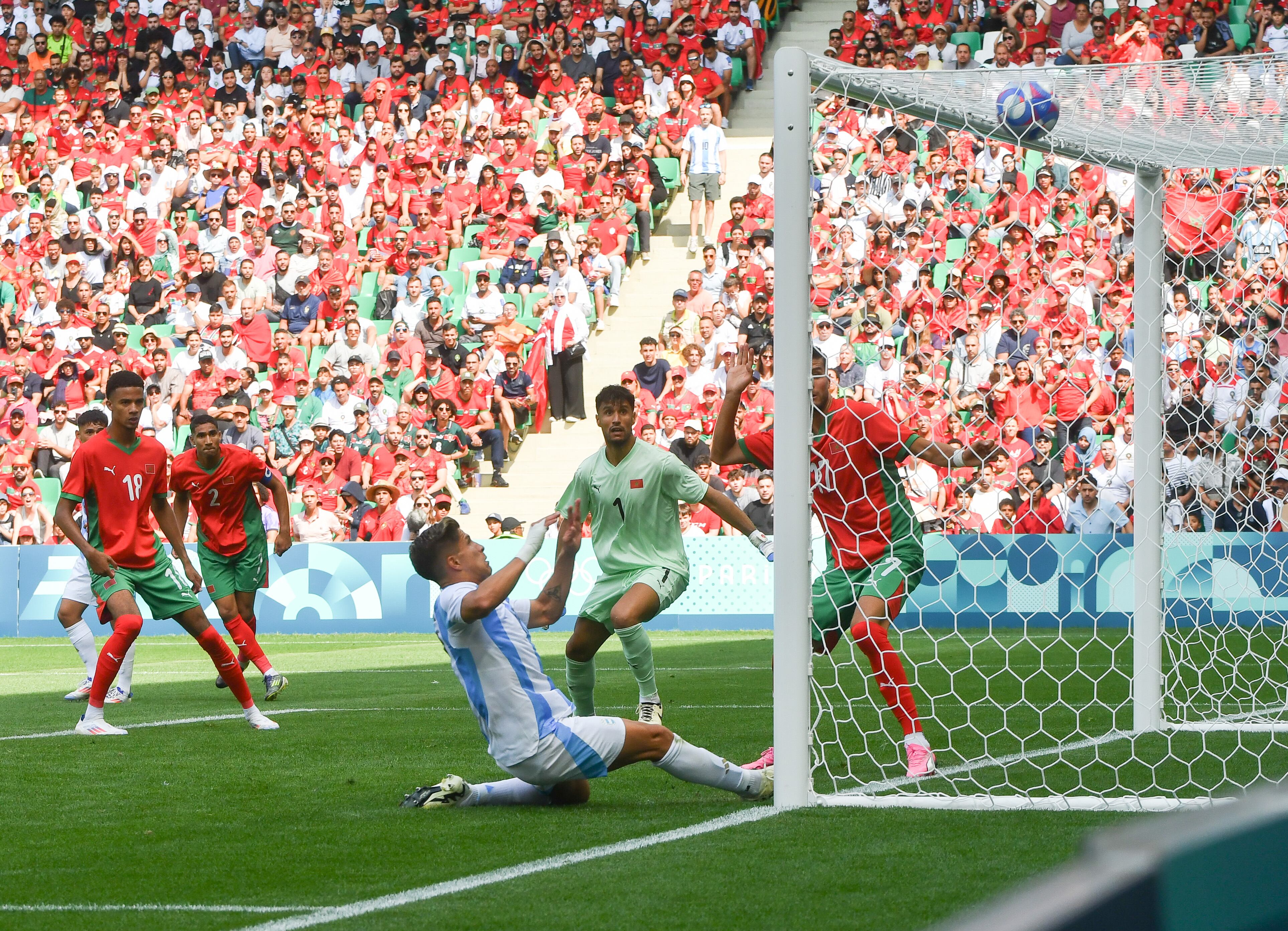 Simeone marcó ante Marruecos para Argentina (AFA)