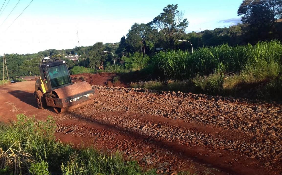 el municipio realiza obras de entoscado y limpieza de veredas