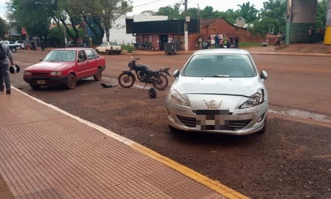 Eldorado: accidente vial dejó como saldo a una persona herida de gravedad.