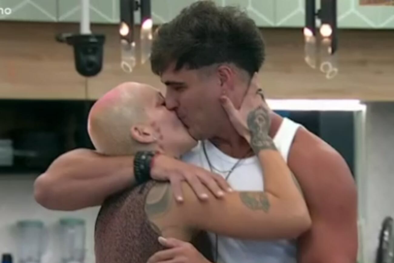 Mauro y Furia cuando estuvieron en Gran Hermano 