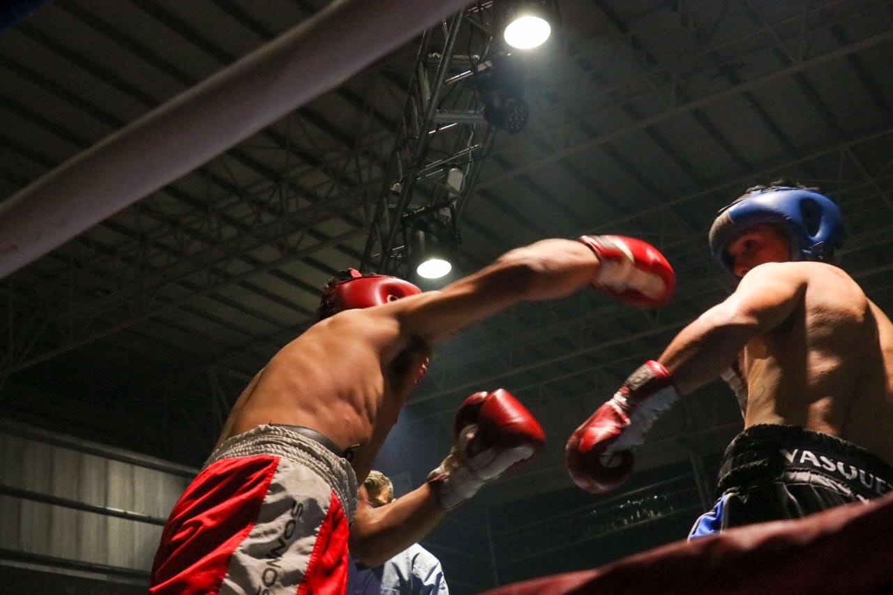 Boxeo en el Polideportivo Municipal de Tres Arroyos