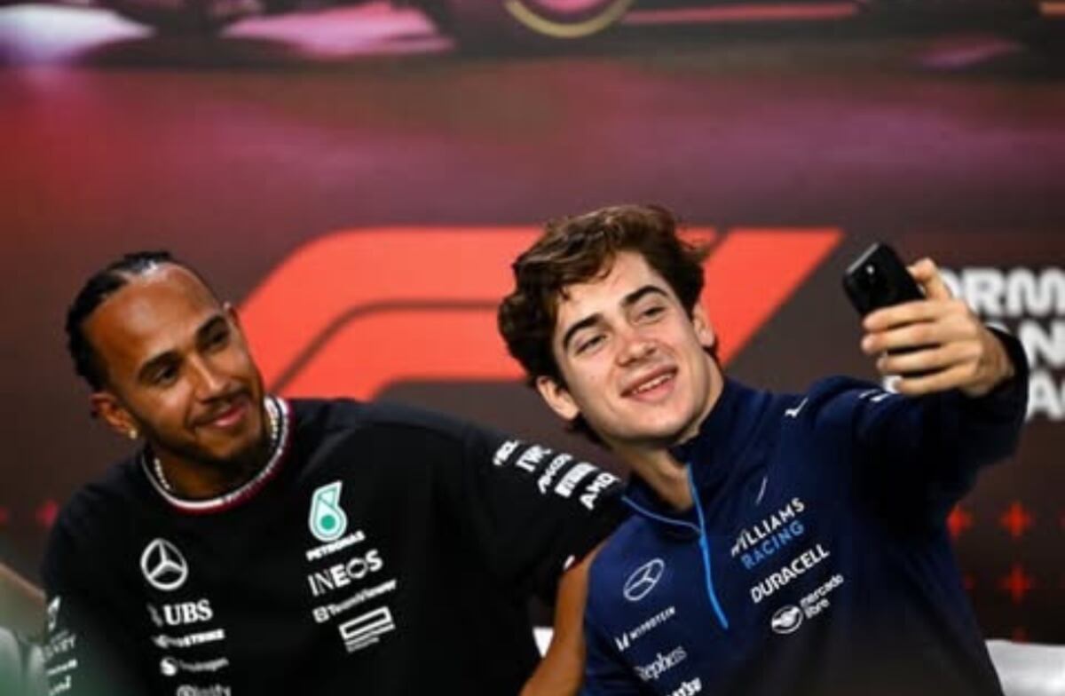 Franco Colapinto ya tiene su mejor anécdota: así fue volar con Lewis Hamilton en su avión privado