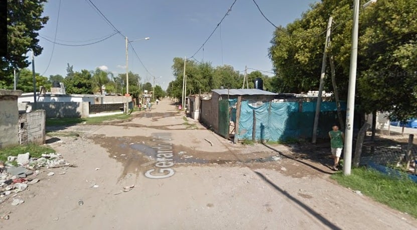 Calle Gerardo Gritti, de barrio Monja Sierra. (Imagen Ilustrativa)