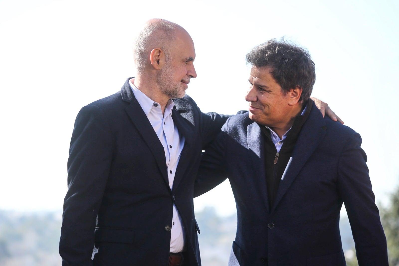 Rodríguez Larreta junto a Facundo Manes.