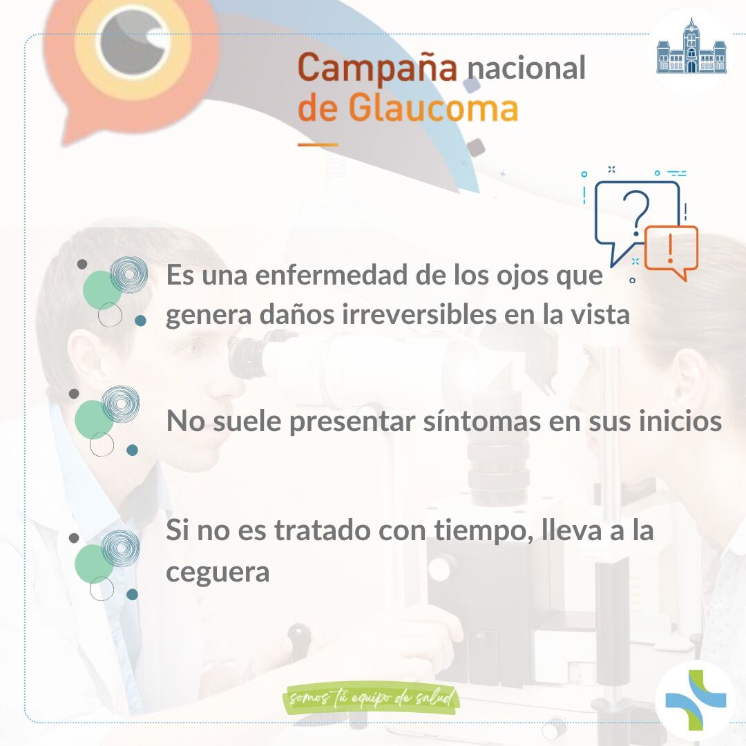 Campaña para detección de glaucoma en el Centro de Salud de Tres Arroyos