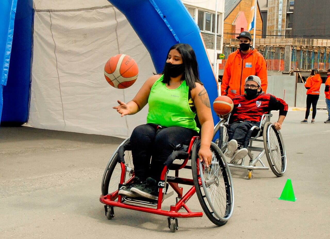 Los deportistas fueguinos participan de los juegos ParaEpade, que, reúne competidores de las provincias patagónicas. 