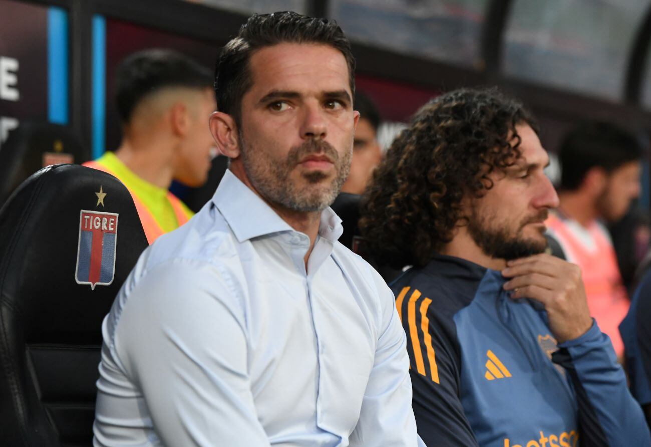 Fernando Gago debutó como entrenador de Boca, ante Tigre por la jornada 18 de la Liga Profesional. (Fotobaires)