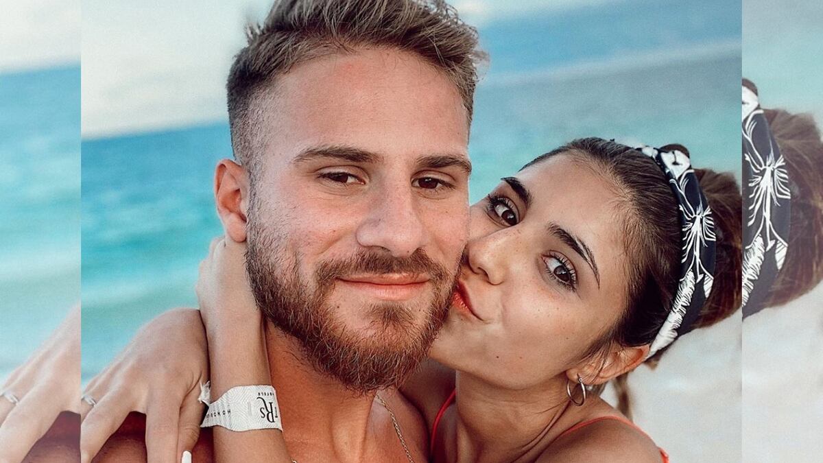 Se asoma el Mundial de Qatar: así fue la tierna despedida de la novia de Alexis Mac Allister