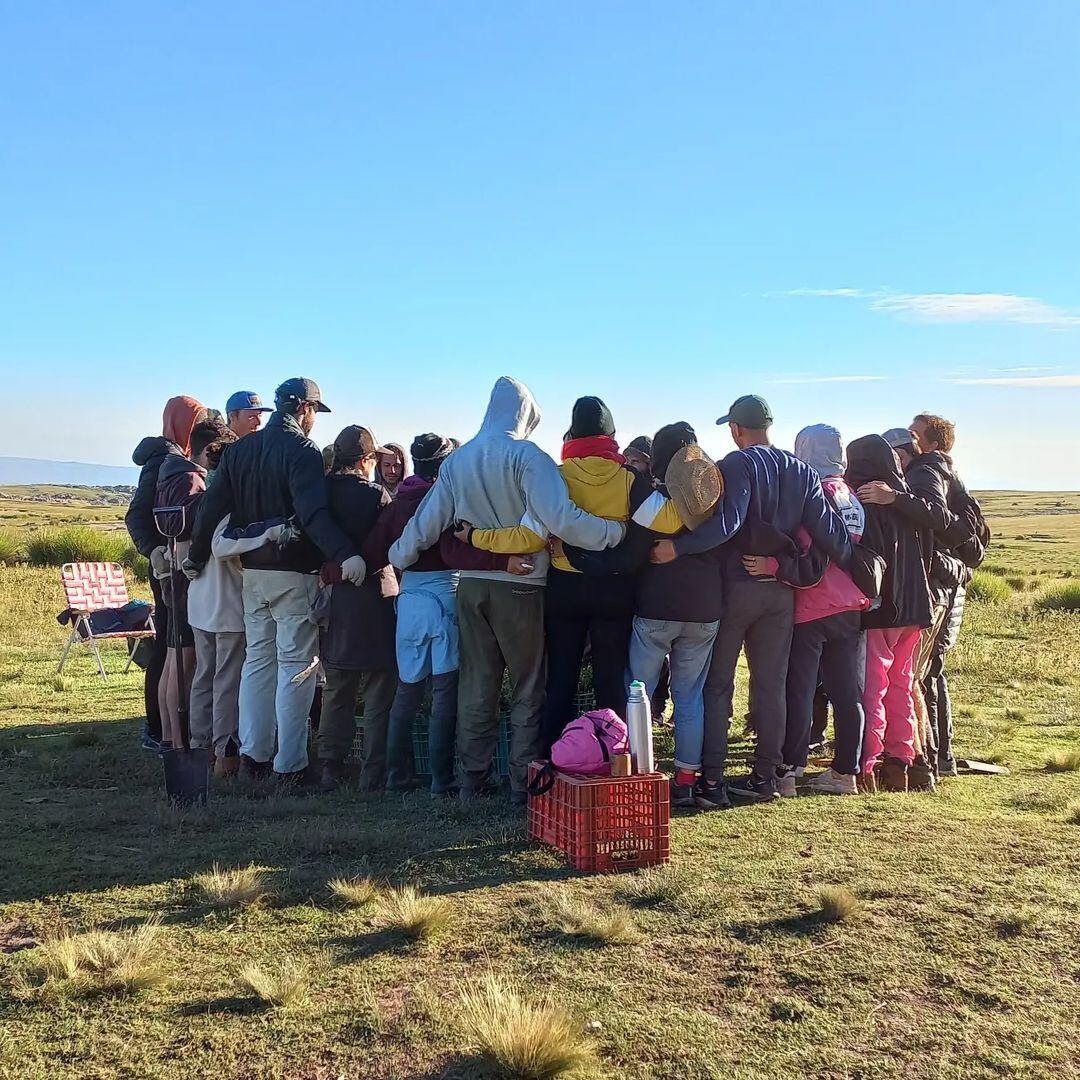 Un proyecto ecológico que apunta a reforestar las Sierras Grandes de Córdoba.