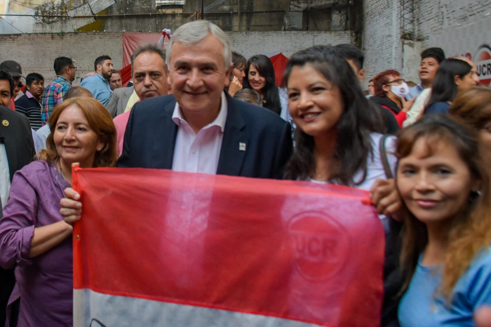 Mujeres dirigentes de la capital y el interior llevaron la representación de la militancia, al encuentro con Gerardo Morales realizado en la ciudad de Salta.