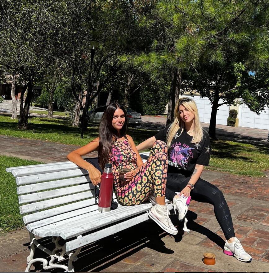 Wanda Nara y Zaira Nara se encontraron en Argentina y sorprendieron a sus seguidores