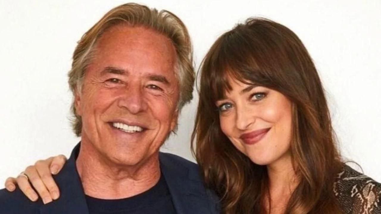 Dakota Johnson y Don Johnson