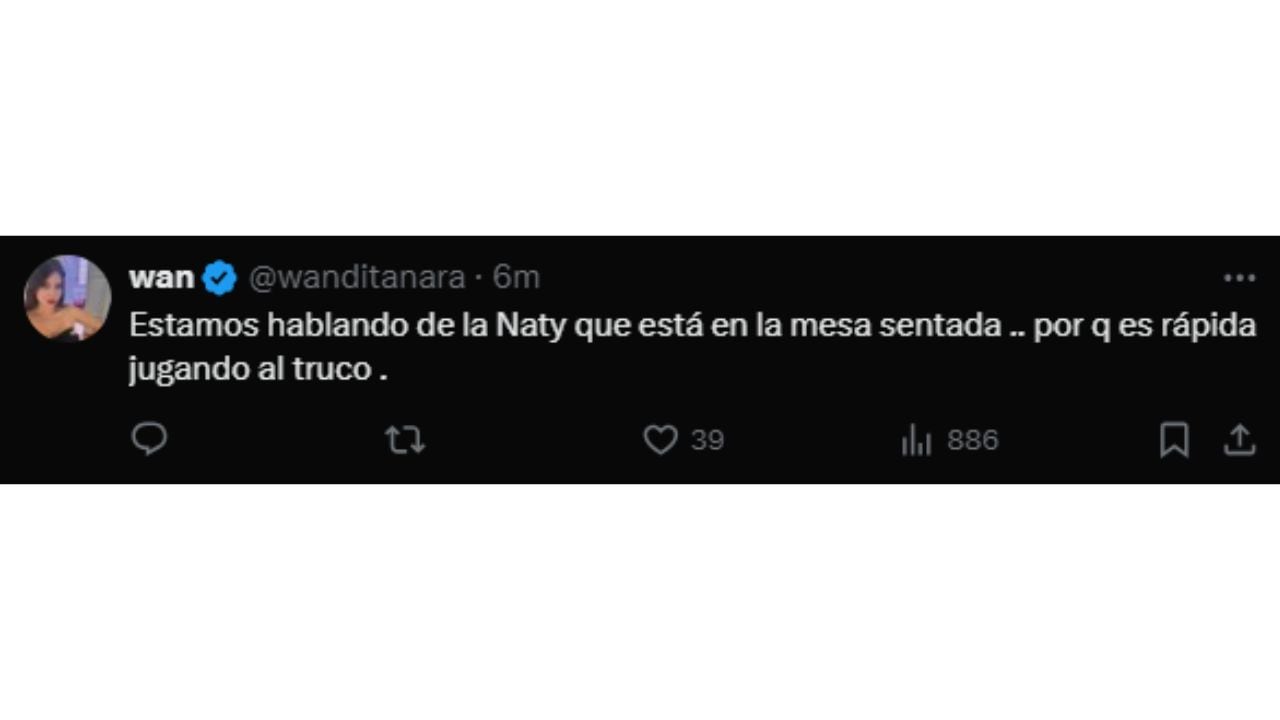 La aclaración de Wanda Nara sobre el video que se hizo viral sobre "Nati Jota".