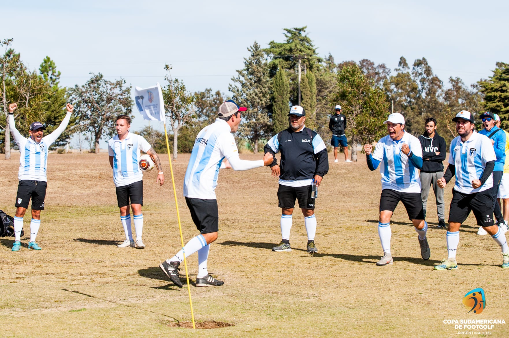 Argentina campeón Sudamericano, con el último toque del Ratón Ayala./AAFG