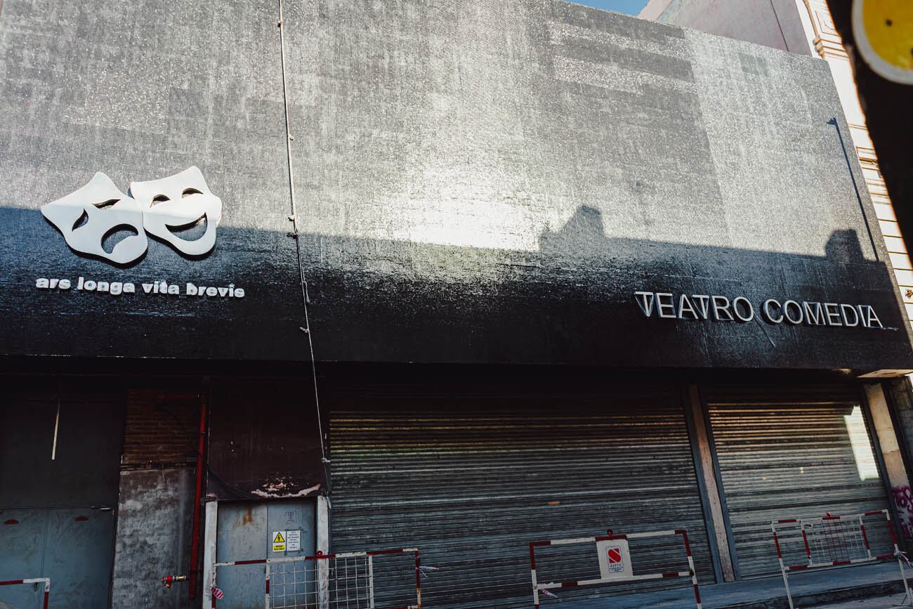 El Teatro Comedia se prepara para este sábado en Córdoba.