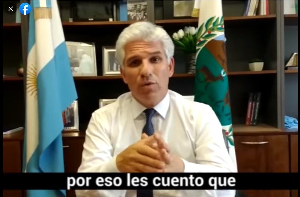 Claudio Poggi criticó la decisión del gobierno de San Luis.