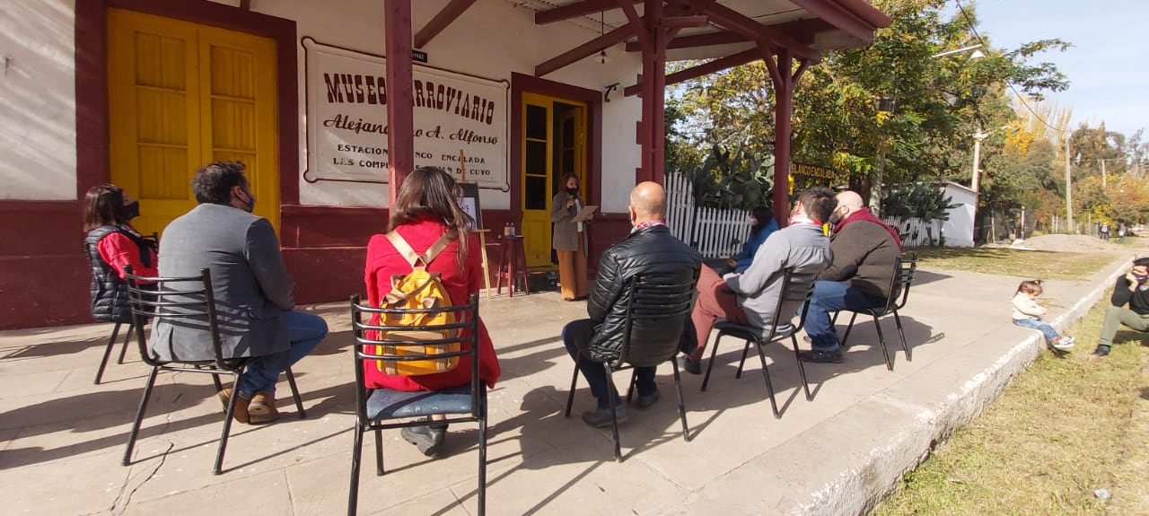 El martes 18 de mayo de 2021 se presentó el proyecto del Museo Ferroviario en la estación.