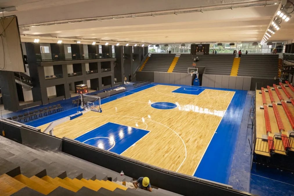 Culminadas las obras de remodelación, el sábado será reinaugurado el estadio de la Federación Jujeña de Básquetbol.