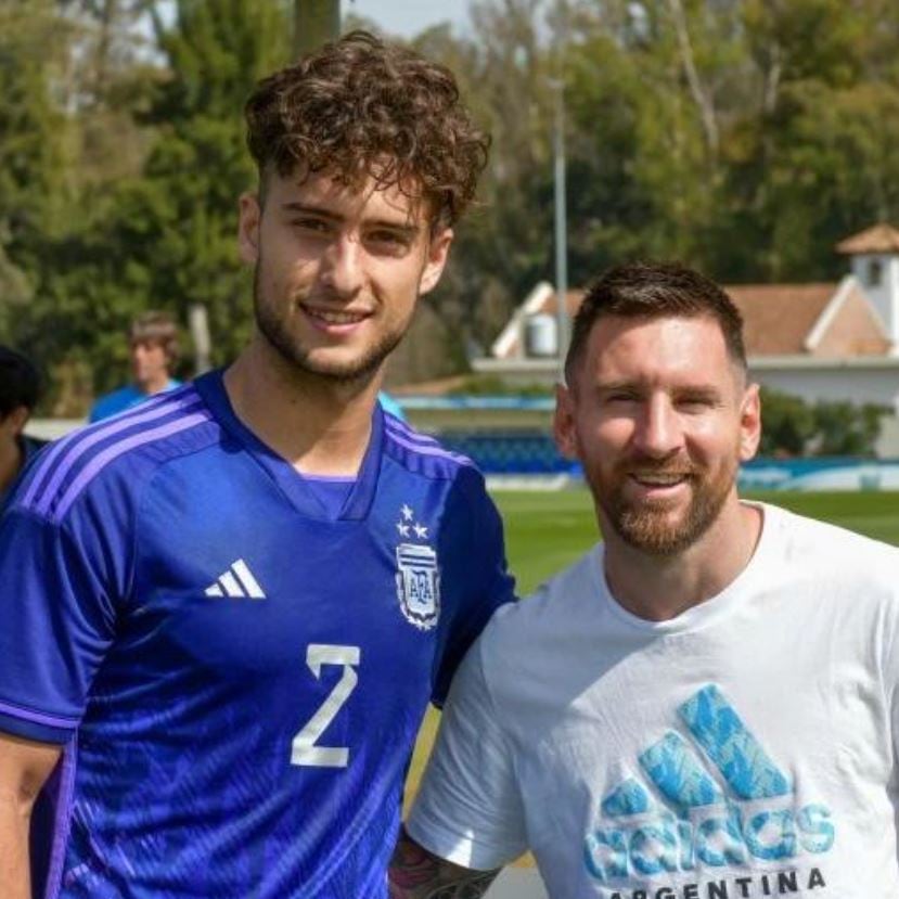 Marco Di Césare, en la Sub 23 que debuta esta noche en el pre Olímpico.