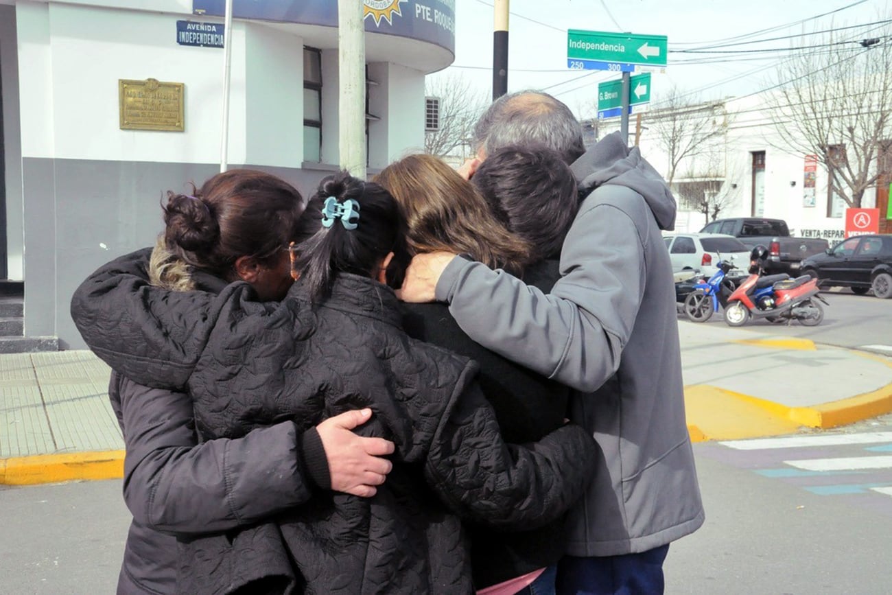 Laboulaye. Consternada por el crimen de Joaquín Sperani. (Gentileza Nexos del Sur)