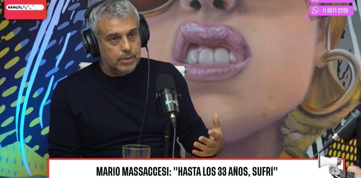 Mario Massaccesi contó su dura historia de vida