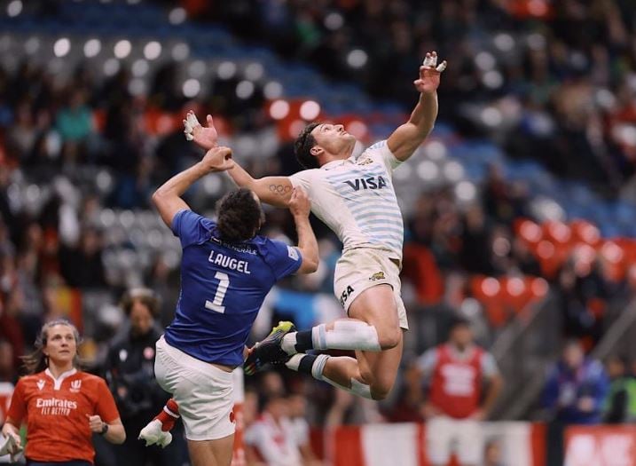 Con el mendocino Rodrigo Isgro, Los Pumas 7s campeones en el Wolrd Rugby Series 2023