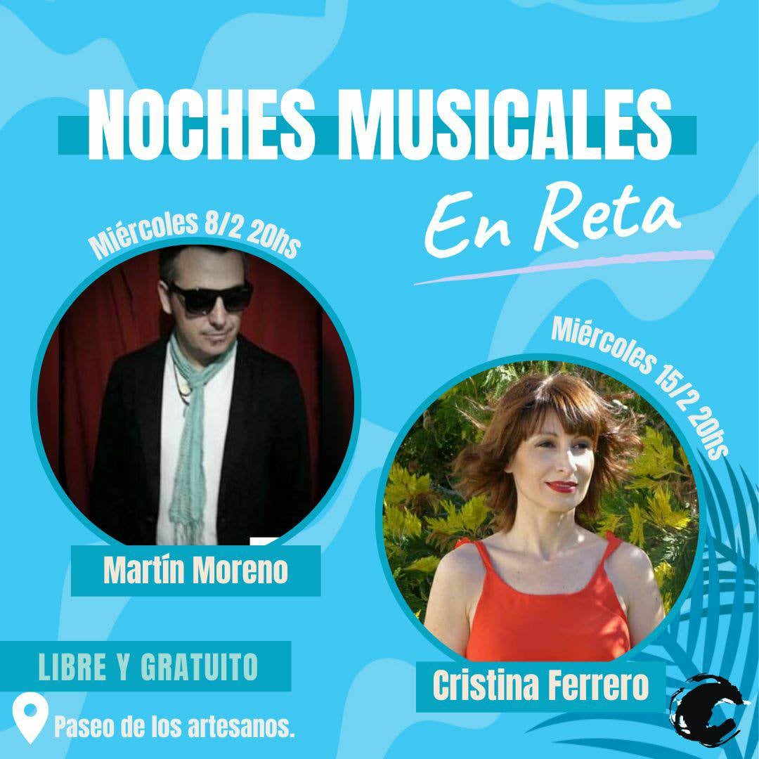 “Noches Musicales” en el Paseo de los Artesanos de Reta