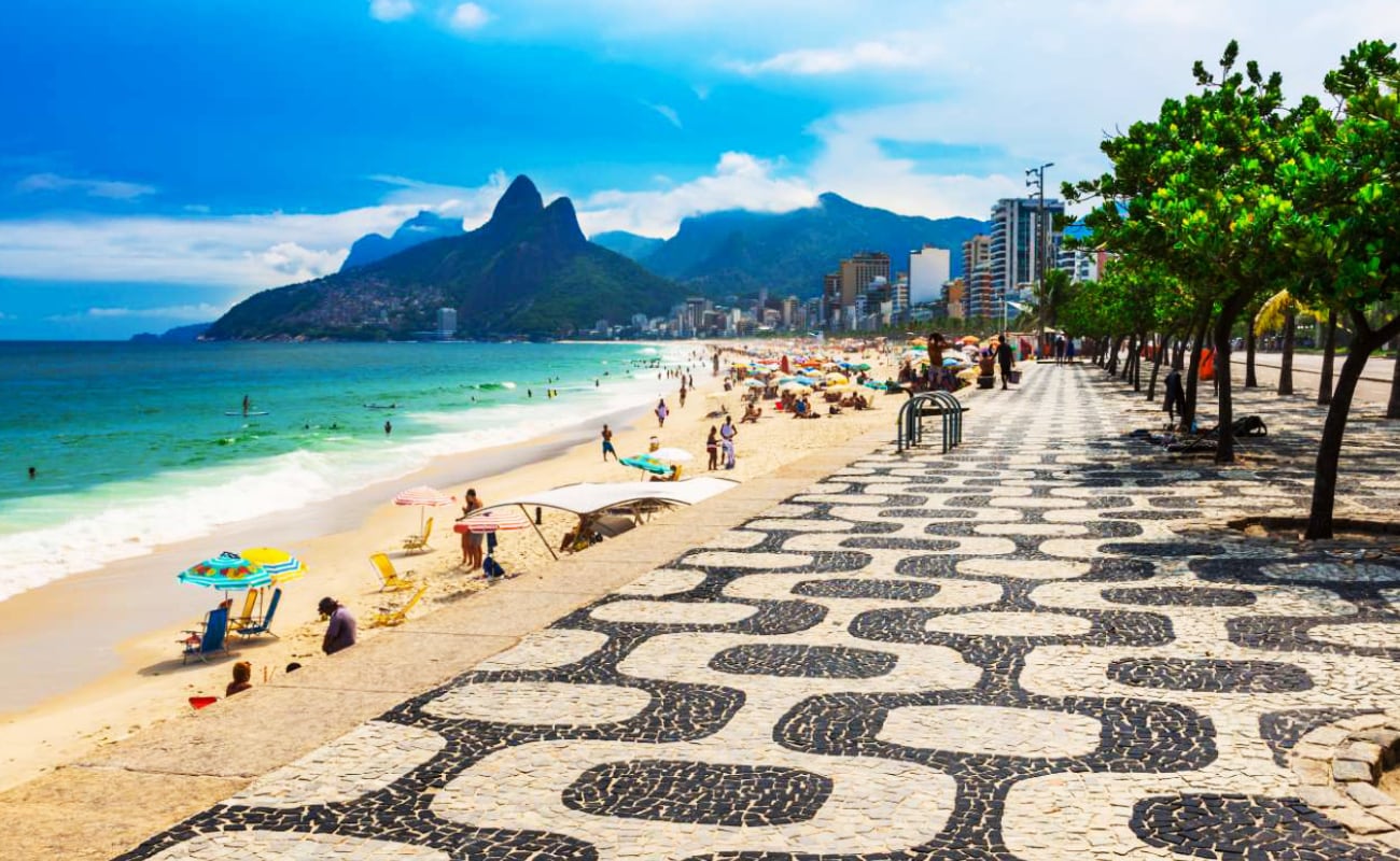 Copacabana, una de las mejores playas de Río de Janeiro en Brasil. (Visit Brasil)