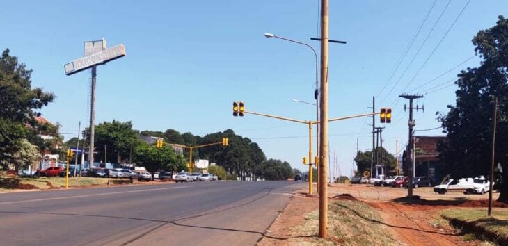 La capital provincial tendrá verde simultáneo sobre la avenida Quaranta.