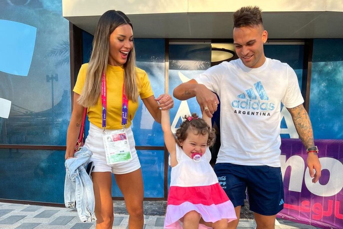 El eufórico festejo de Nina, la hija de Lautaro Martínez, por el pase a la final de la Selección Argentina