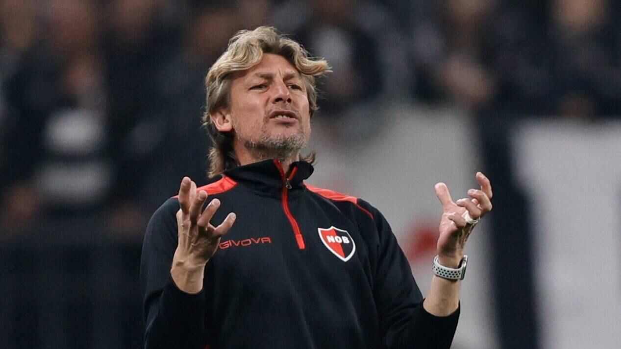 Gabriel Heinze asumió como director técnico de Newell's en noviembre de 2022.