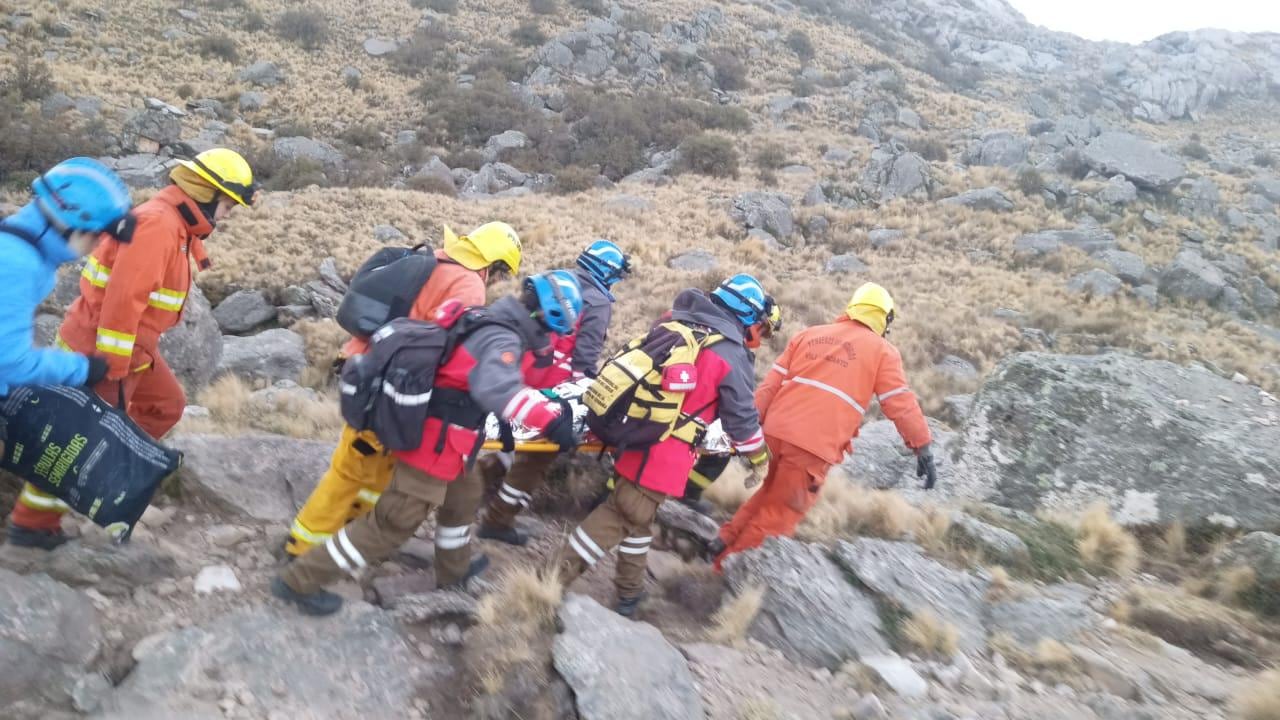 Rescate en el Cerro Champaquí (Calamuchitaenlinea)