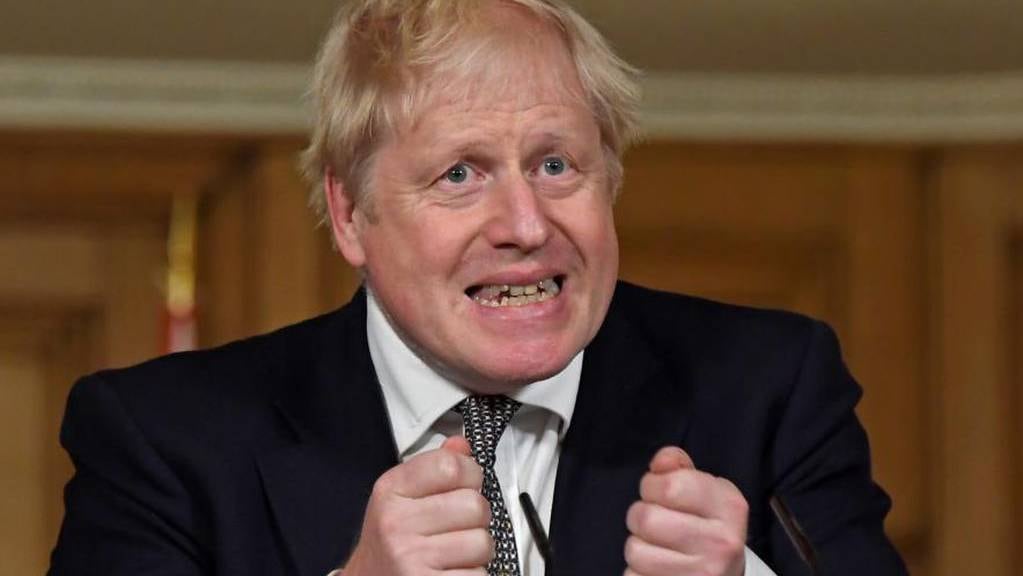 Boris Johnson, primer ministro británico.