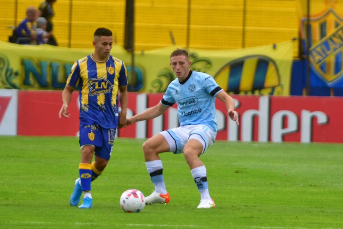 Belgrano visita a Atlanta por la cuarta fecha de la Primera Nacional. (Federico López Claro)