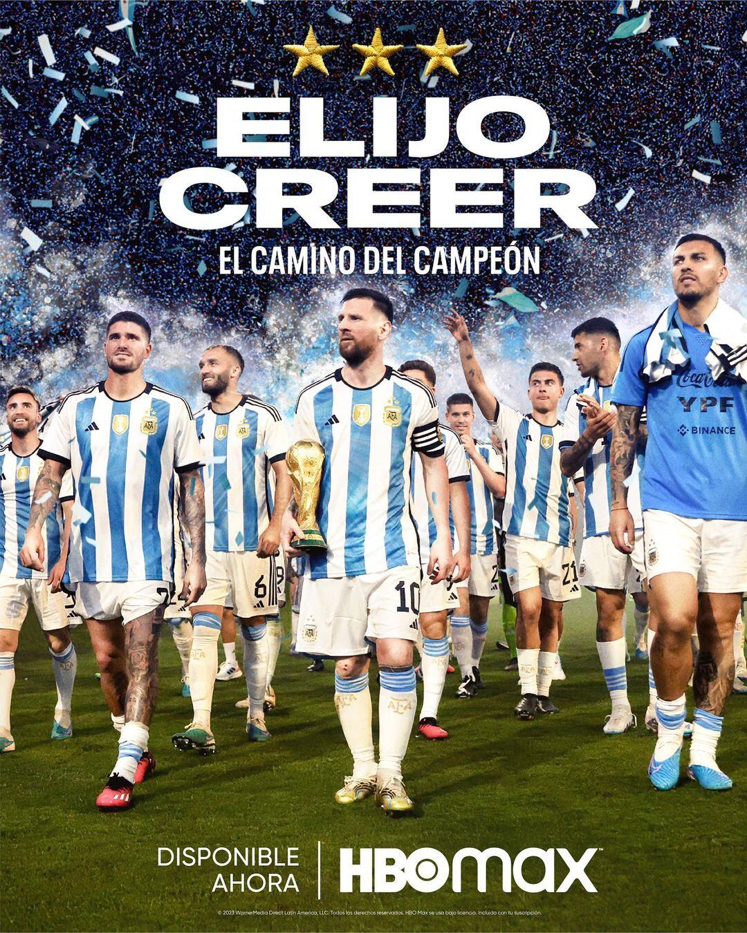 "Elijo creer: el camino del campeón" en HBO Max