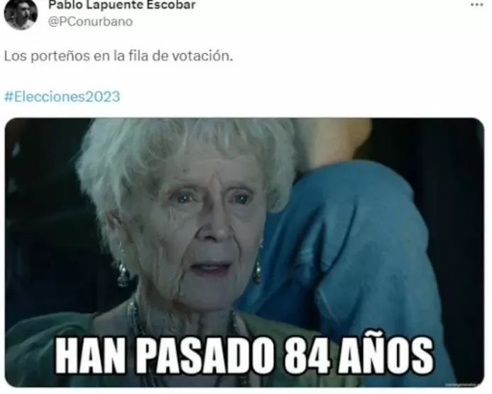 Los mejores memes de las PASO 2023