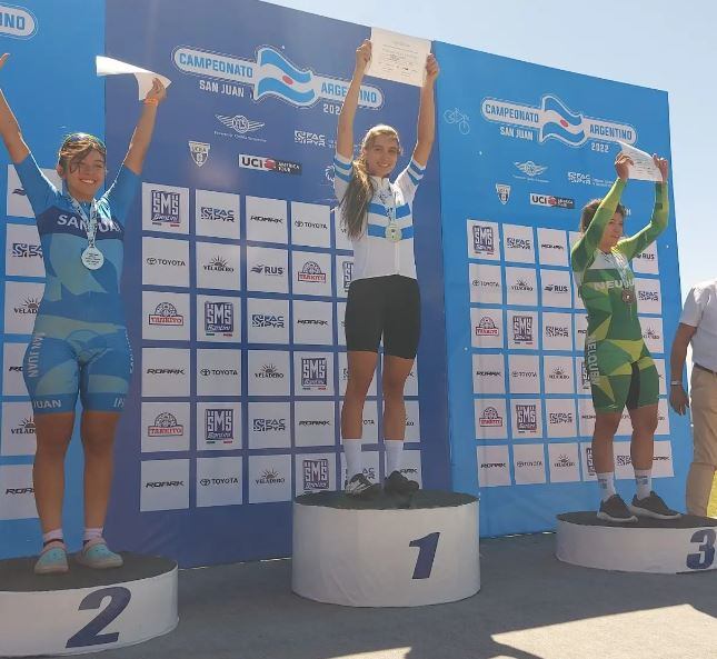 Julieta Benedetti representará a Mendoza y a la Argentina en el Mundial de Pista Junior en Israel.