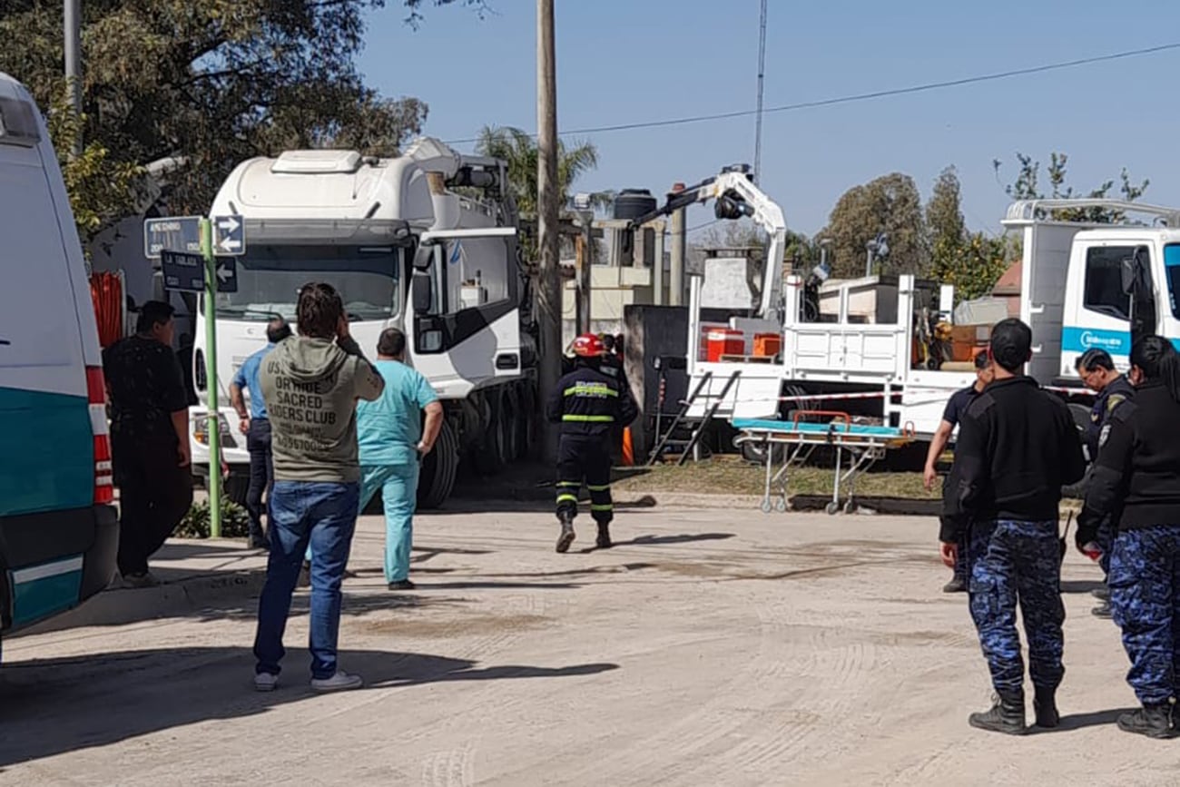 Tragedia en Oncativo. (Gentileza Bomberos de Córdoba)