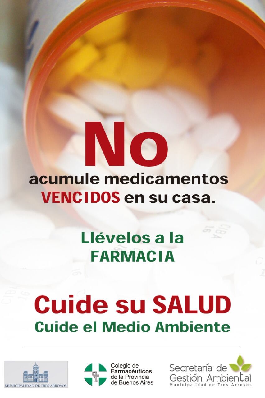 Programa de recolección de Medicamentos Vencidos.