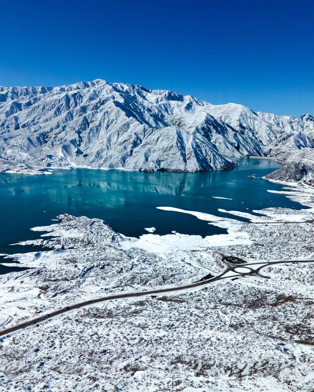 El Embalse de Potrerillos.