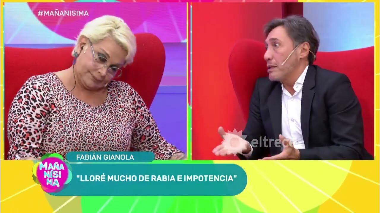 Fabián Gianola charló con Carmen Barbieri