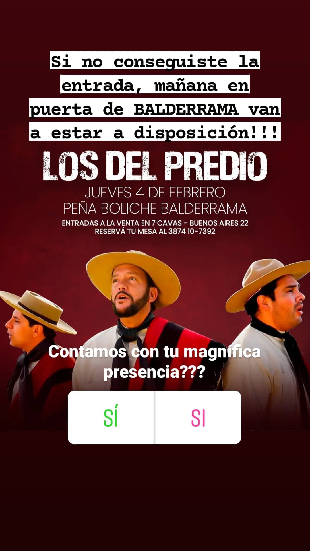 El conjunto salteño se presenta en el reconocido establecimiento este jueves 4 de febrero.