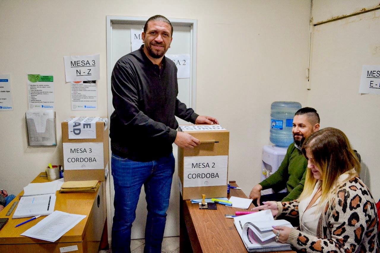 Emiliano Gramajo, secretario general de Aoita (Gentileza).