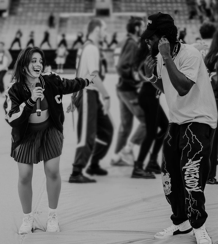 El ensayo de Camila Cabello para su show en la Final de la Champions League.