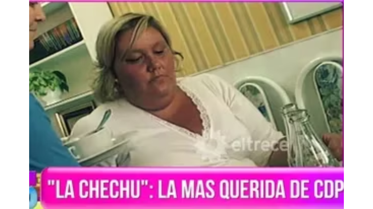 Chechu en su paso por el programa.