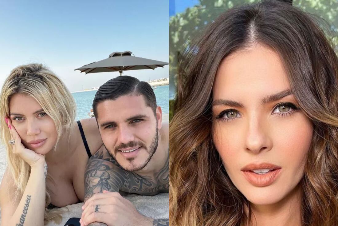 Wanda Nara, Mauro Icardi y China Suárez.