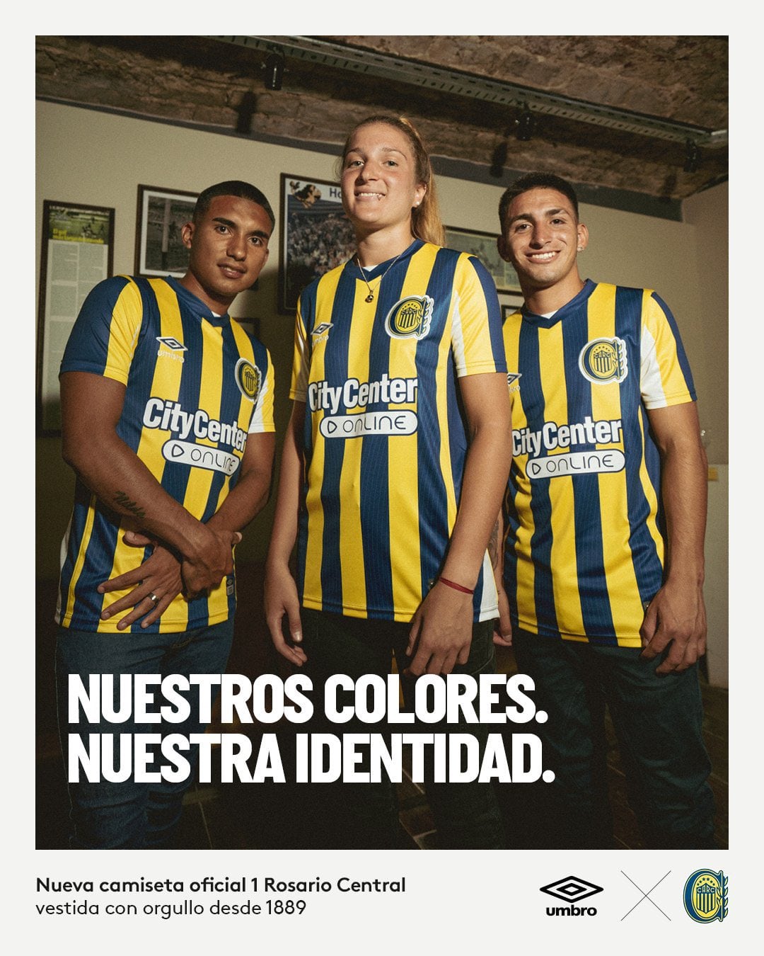 La nueva casaca de Rosario Central