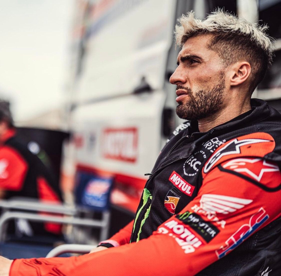 Kevin Benavides está compitiendo por 5a vez en el Dakar. Fue 4° en 2016, 2° en 2018, 5° en 2019 y 19° el año pasado.